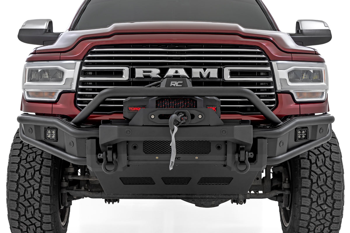 Rough Country Front Bumper | Tubular | Ram 2500/3500 2WD/4WD (2019-2026)