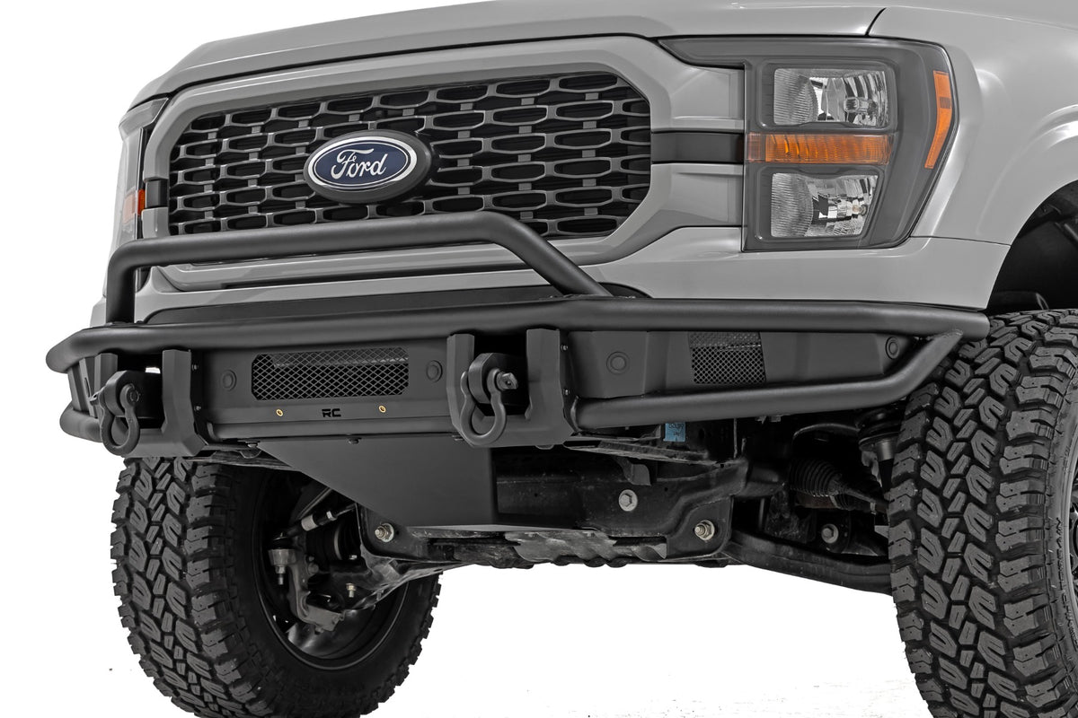 Rough Country Front Bumper | Tubular | Ford F-150 (2021-2023) - without Winch Plate