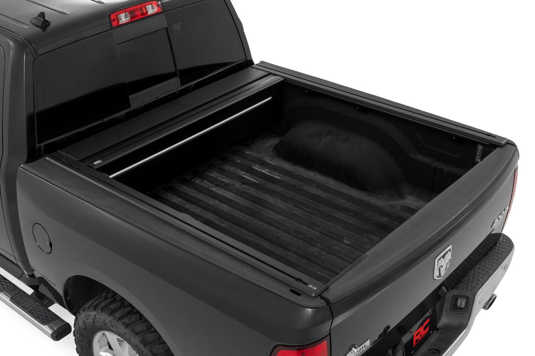 Rough Country Powered Retractable Bed Cover | Ram 1500 (09-18)/2500 (10-26)