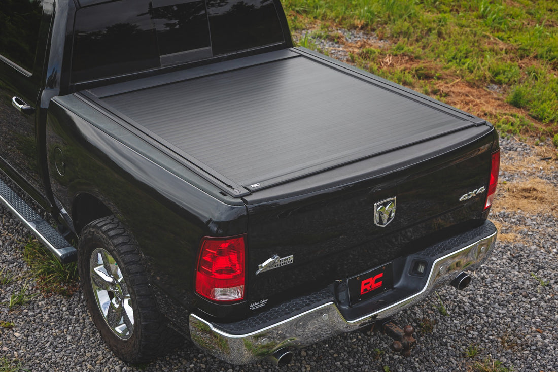 Rough Country Powered Retractable Bed Cover | Ram 1500 (09-18)/2500 (10-26)