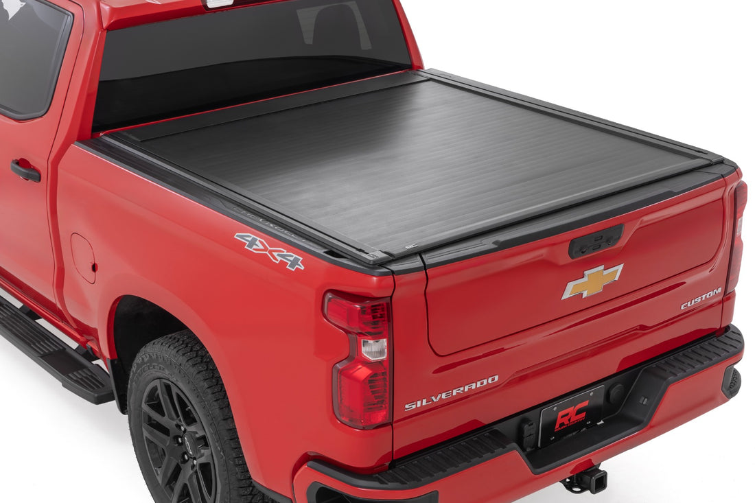 Rough Country Powered Retractable Bed Cover | Chevy/GMC Sierra 1500 (19-26)/Silverado 1500 (19-26)