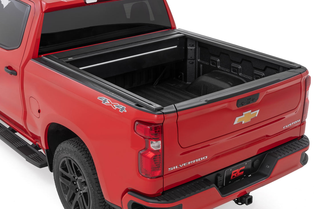 Rough Country Powered Retractable Bed Cover | Chevy/GMC Sierra 1500 (19-26)/Silverado 1500 (19-26)