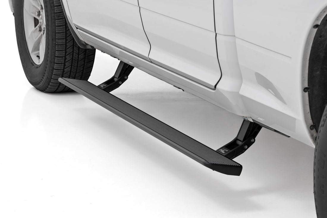 Rough Country Power Running Boards | HT-Series | Ram 1500 2WD/4WD (2009-2018 & Classic) - Quad Cab