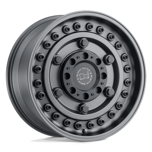 BR ARMORY 17X9.5 6X135/5.5 106 GUNBLK +6