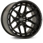 Vossen HFX-1 Wheel | 6x5.5 (6x139.7) Bolt Pattern - Satin Black / 17x9 / 0mm