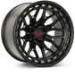 Vossen LCX-02 Wheel | 22x12 | +44mm | 6x5.5 (6x139.7) Bolt Pattern - Satin Black