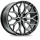 Vossen HF-2 Wheel | 5x130 Bolt Pattern - Brushed Gloss Black / 22x11 / +50mm