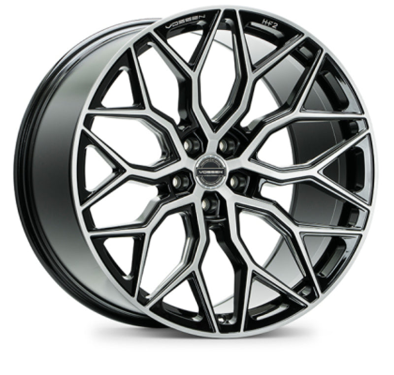 Vossen HF-2 Wheel | 22x11 | +50mm | 5x130 Bolt Pattern - Brushed Gloss Black