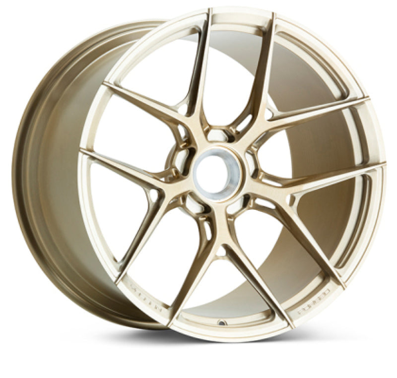 Vossen S21-01 Wheel | 5x130 Bolt Pattern - Brushed Patina Gold / 20x9 / +42mm Front