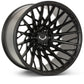 Vossen VFX-02T Wheel | 24x12 | +44mm | 6x135 Bolt Pattern - Satin Black
