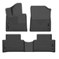 Husky Liners WeatherBeater Front & Second Seat Floor Liners - 3 Piece Fits 2021-2025 Kia Sorento