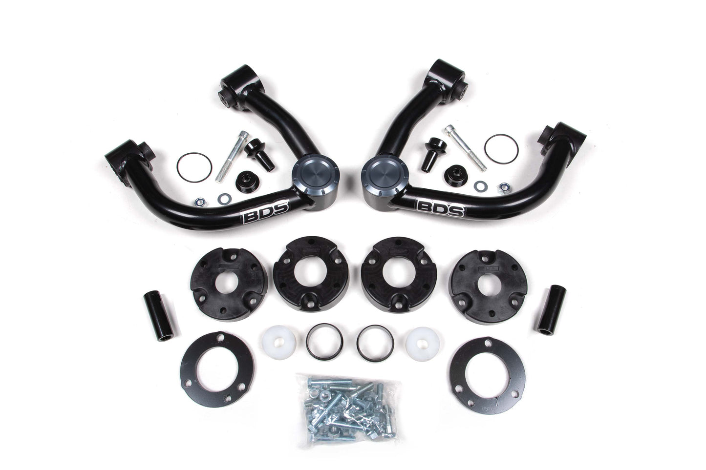BDS Suspension (BDS023300) 2021-2026 Ford Bronco 4 Door 3" Suspension Lift Kit, 2" Rear, Spacer (Sasquatch Only)