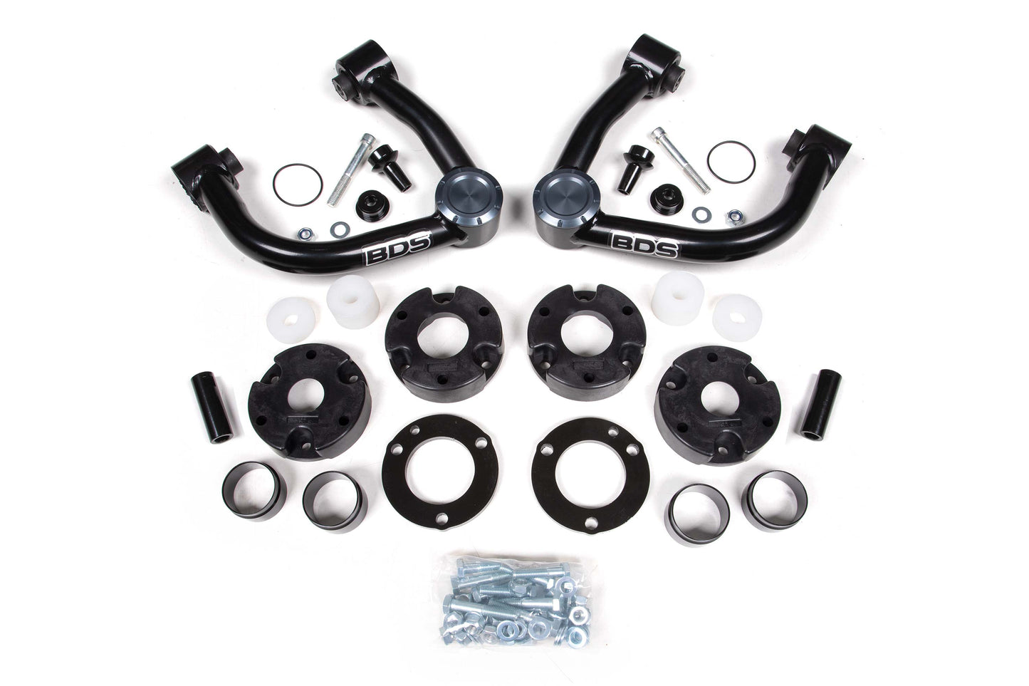 BDS Suspension (BDS023350) 2021-2026 Ford Bronco 4 Door 3.5" Suspension Lift Kit, 3" Rear, Spacer (Badlands (Non Sasquatch) Only)