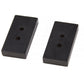 BDS Suspension Rear Lift Blocks - Dual Pin - Steel | 1 Inch Lift | 3in Wide | Universal Fitment
