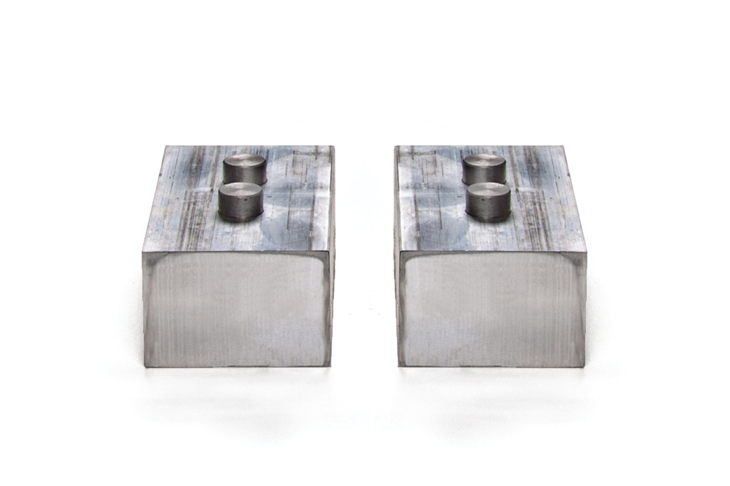 BDS Suspension Rear Lift Blocks - Dual Pin - Aluminum | 2 Inch Lift | Ford F150 (04-)