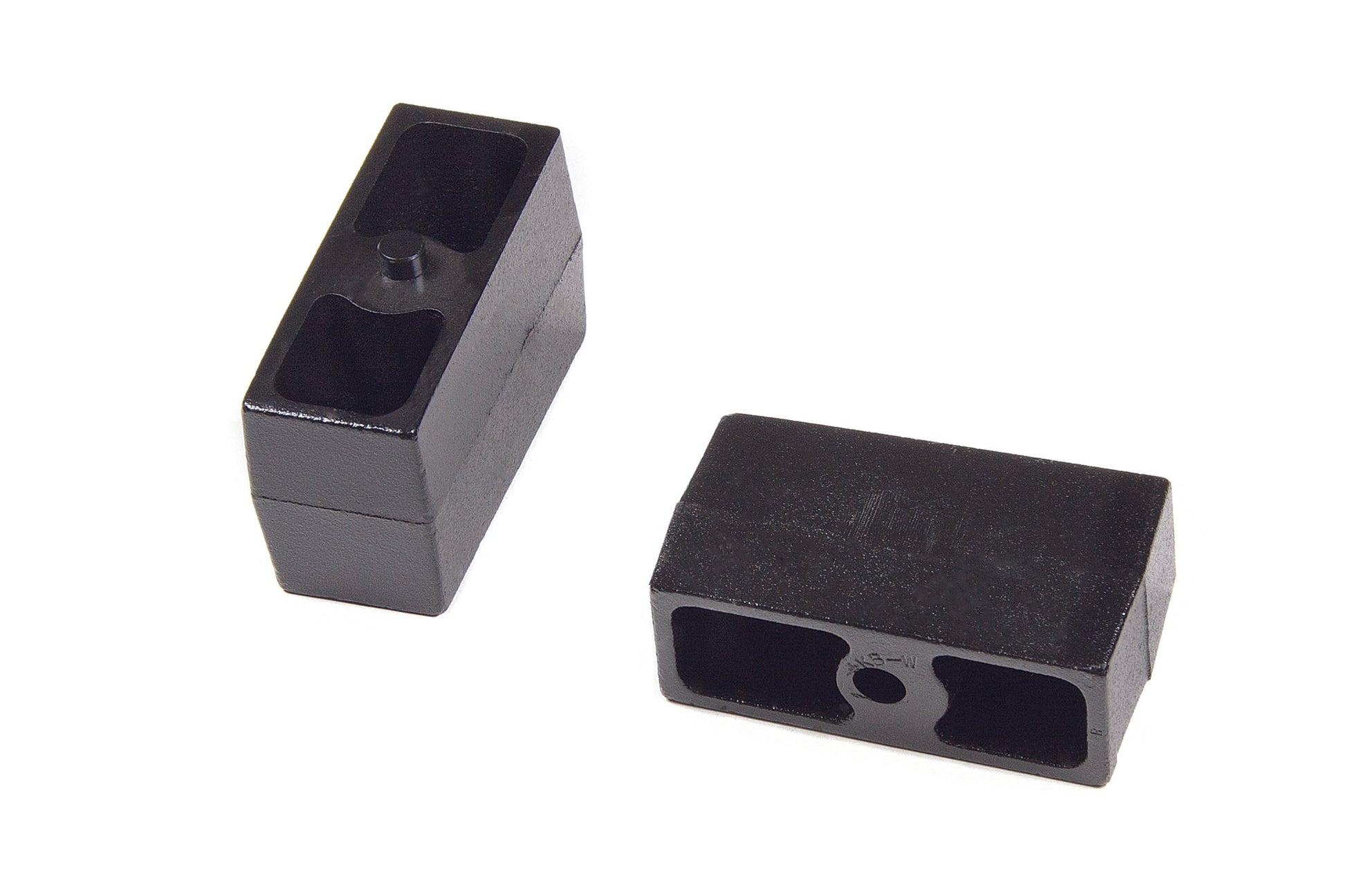 BDS Suspension Rear Lift Blocks - 5/8 in Pin - Cast Iron | 3 Inch Lift | Universal Fitment - Trucks R Us
