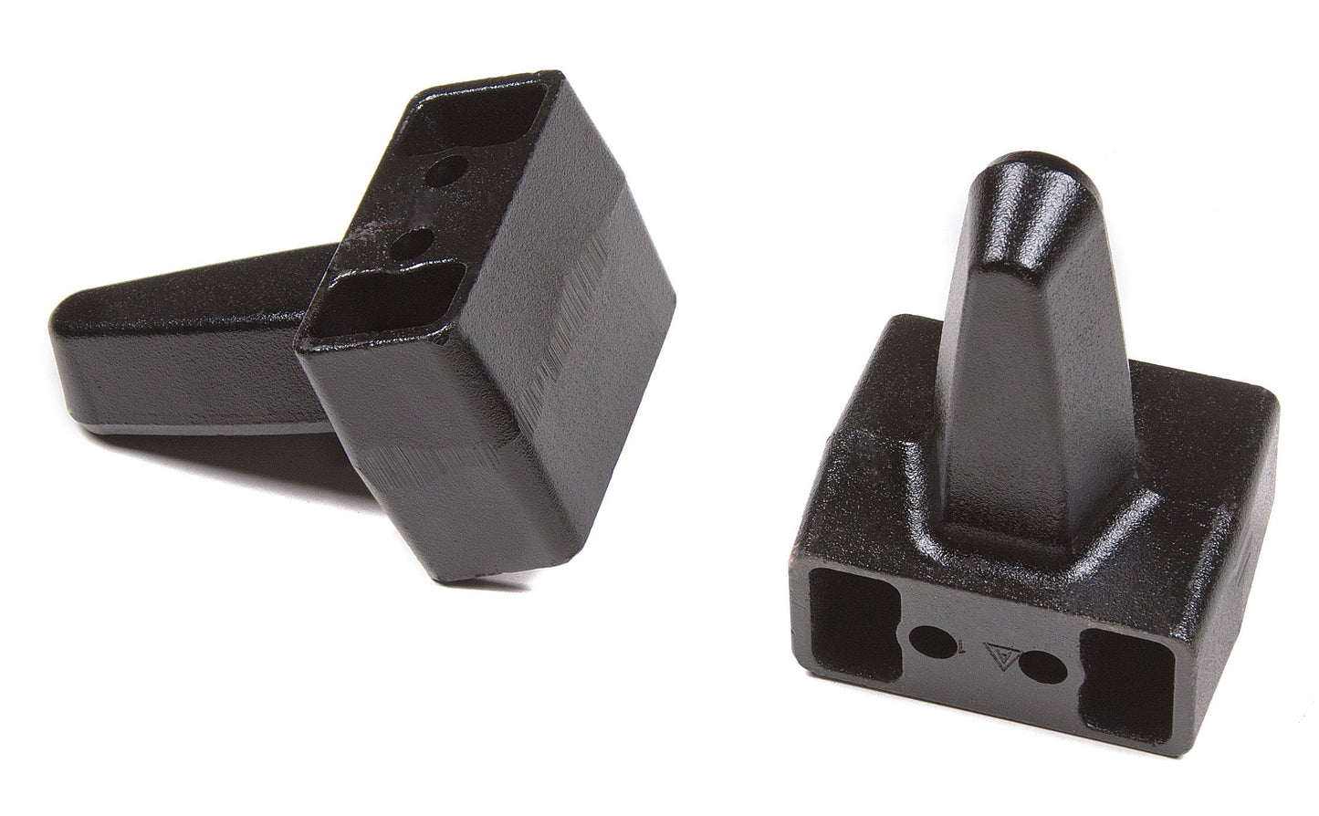 BDS Suspension Rear Lift Blocks w/ Wing - Steel | 4 Inch Lift | Ford F250/F350 Super Duty (08-16)