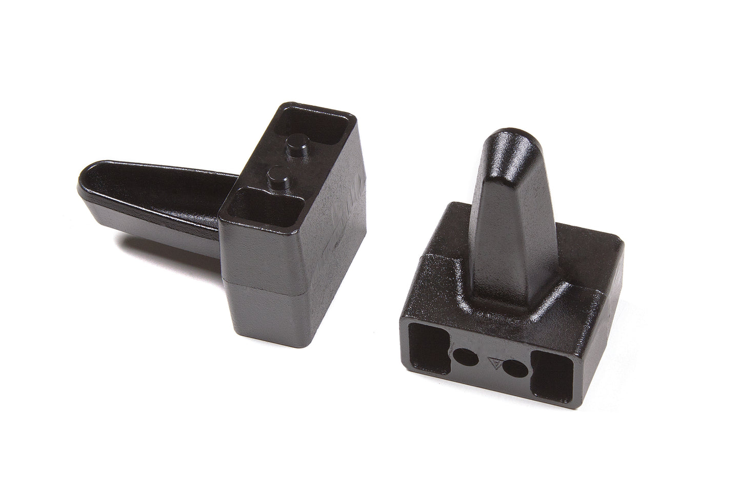 BDS Suspension Rear Lift Blocks w/ Wing - Steel | 5 Inch Lift | Ford F250/F350 Super Duty (08-12)