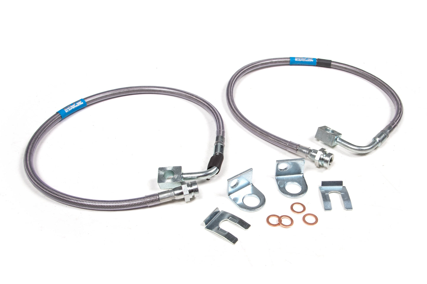 BDS Suspension (BDS104006) Jeep JK Rear Stainless Brakelines