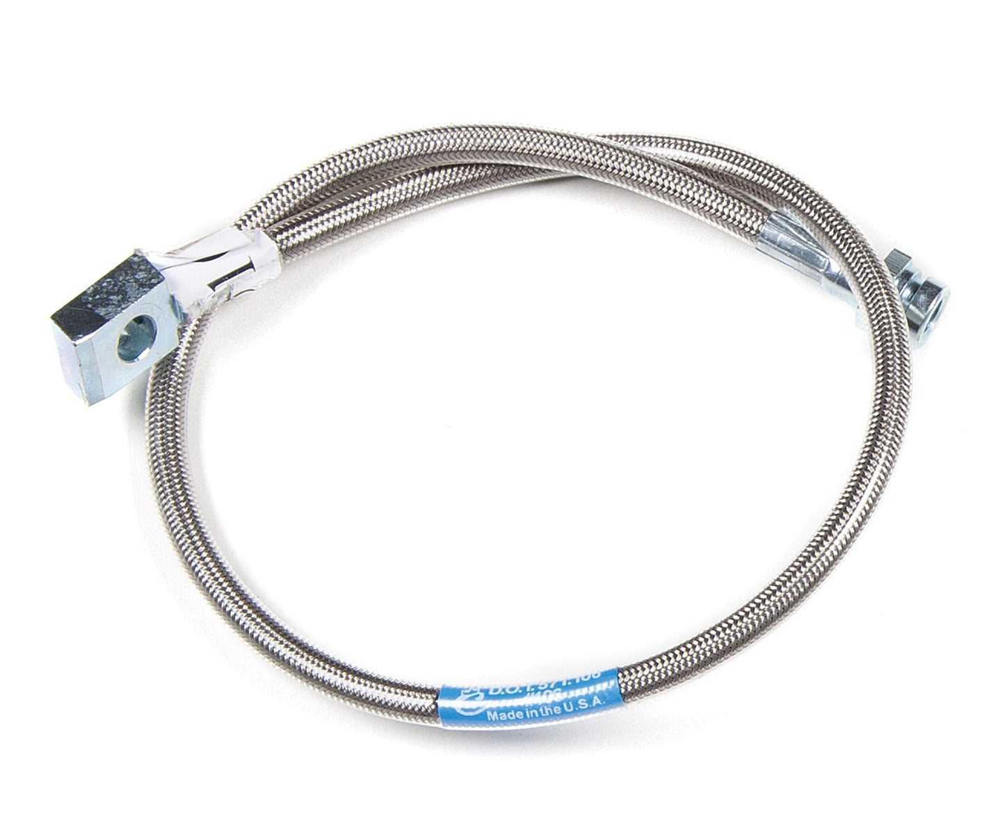 BDS Suspension Rear Brake Line | Stainless Steel | Fits 3-6.5 Inch Lift | Jeep Wrangler TJ (97-06)