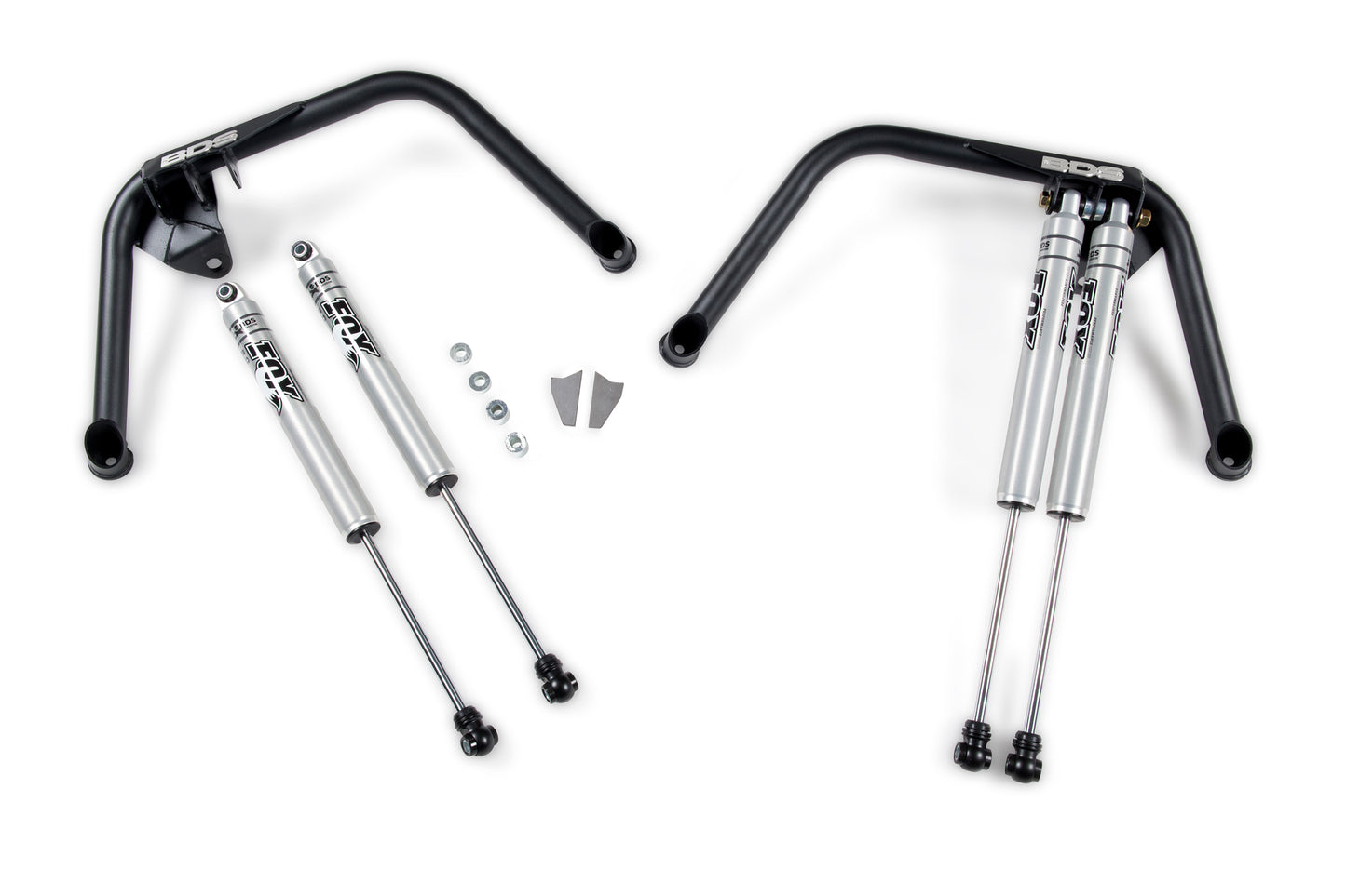 BDS Suspension Dual Shock Hoop Mount Kit | Ram 2500 (14-18) and 3500 (13-18) 4WD
