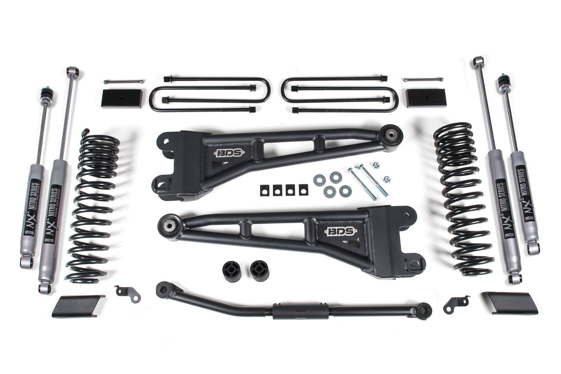 BDS Suspension 2.5 Inch Lift Kit w/ Radius Arm | Ford F450 Super Duty (23-26)