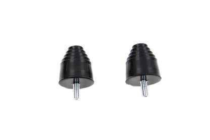 BDS Suspension Pyramid Bump Stops | Pair | Black