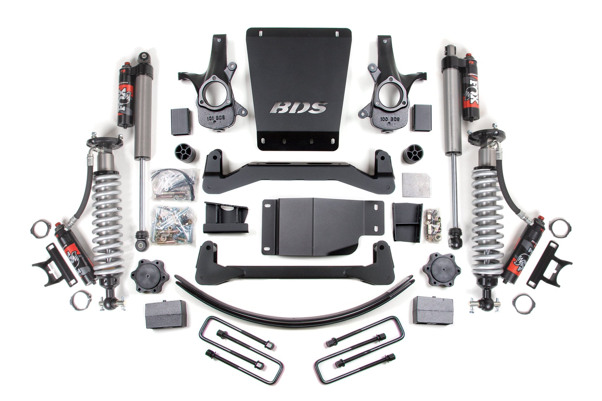 BDS Suspension 6 Inch Lift Kit | FOX Performance Elite Coil-Over | Chevy Silverado or GMC Sierra 1500 (07-13) 4WD - Trucks R Us