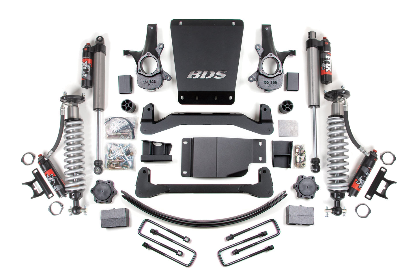 BDS Suspension 6 Inch Lift Kit | FOX Performance Elite Coil-Over | Chevy Silverado or GMC Sierra 1500 (07-13) 4WD