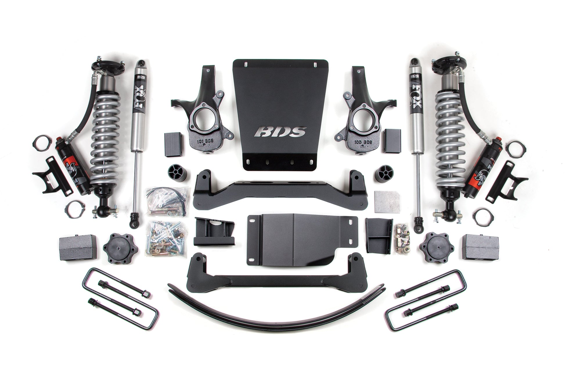 BDS Suspension 6 Inch Lift Kit | FOX Performance Elite Coil-Over | Chevy Silverado or GMC Sierra 1500 (07-13) 4WD - Trucks R Us
