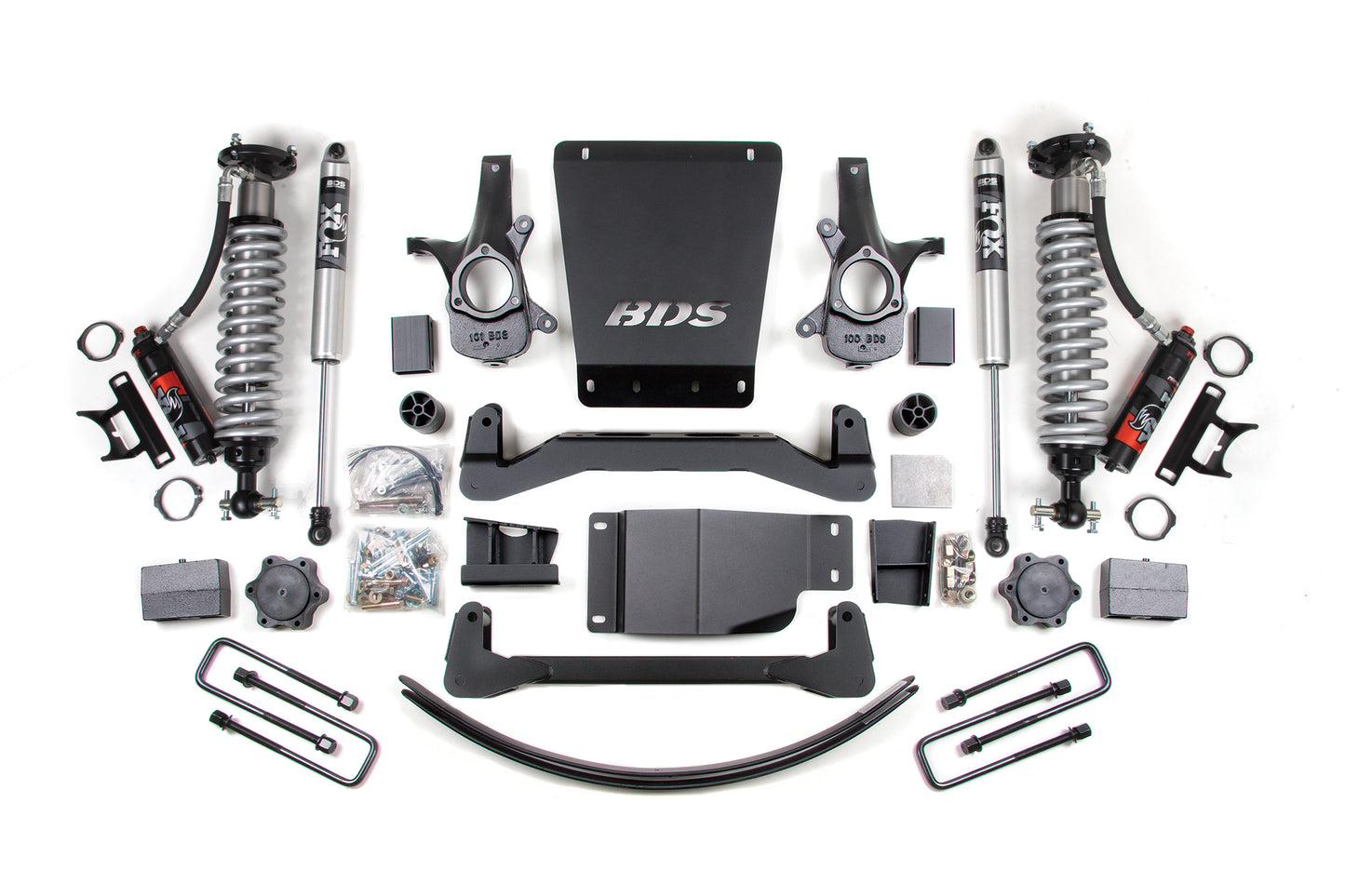 BDS Suspension 6 Inch Lift Kit | FOX Performance Elite Coil-Over | Chevy Silverado or GMC Sierra 1500 (07-13) 4WD