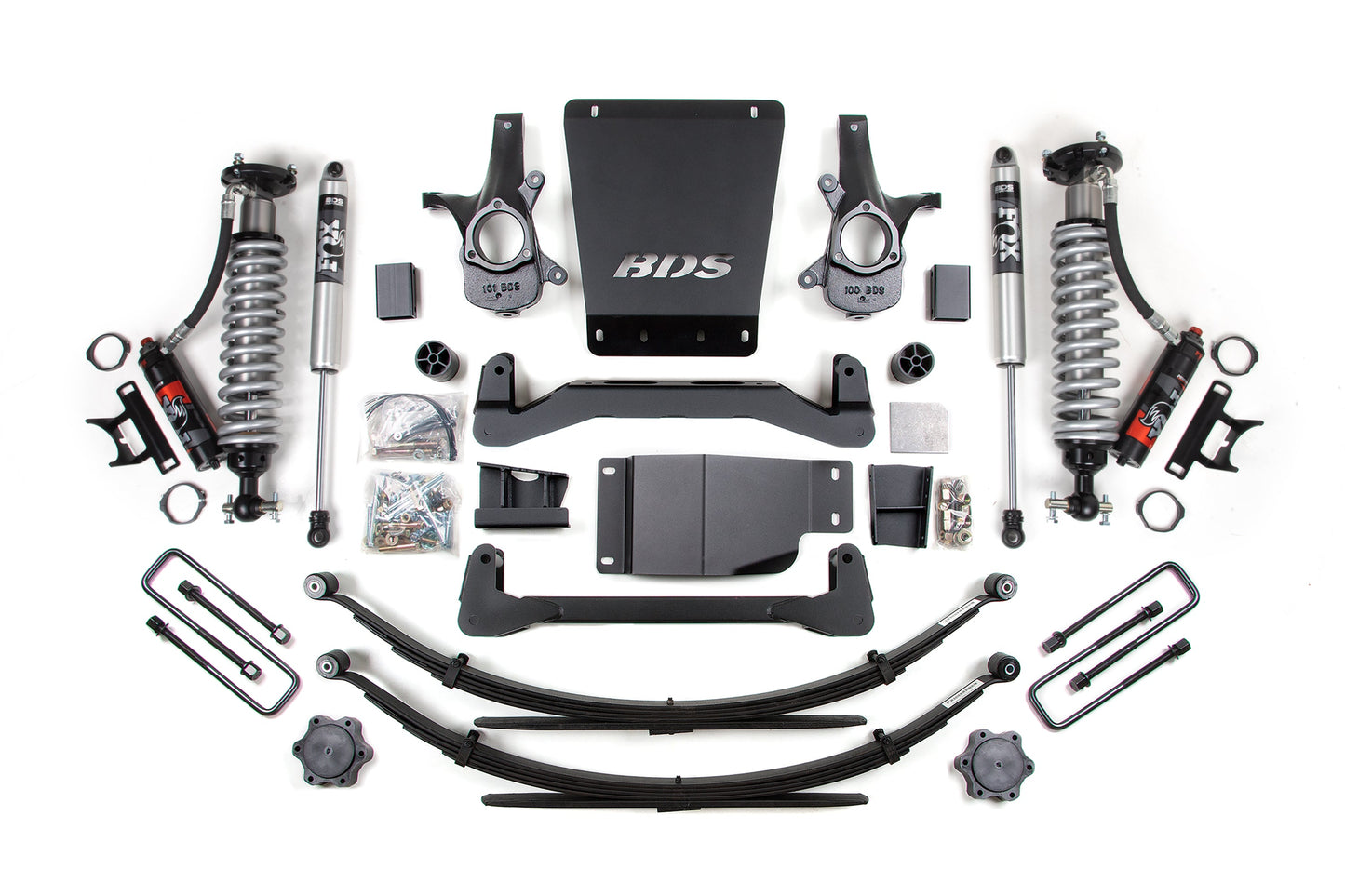 BDS Suspension 6 Inch Lift Kit | FOX Performance Elite Coil-Over | Chevy Silverado or GMC Sierra 1500 (07-13) 4WD