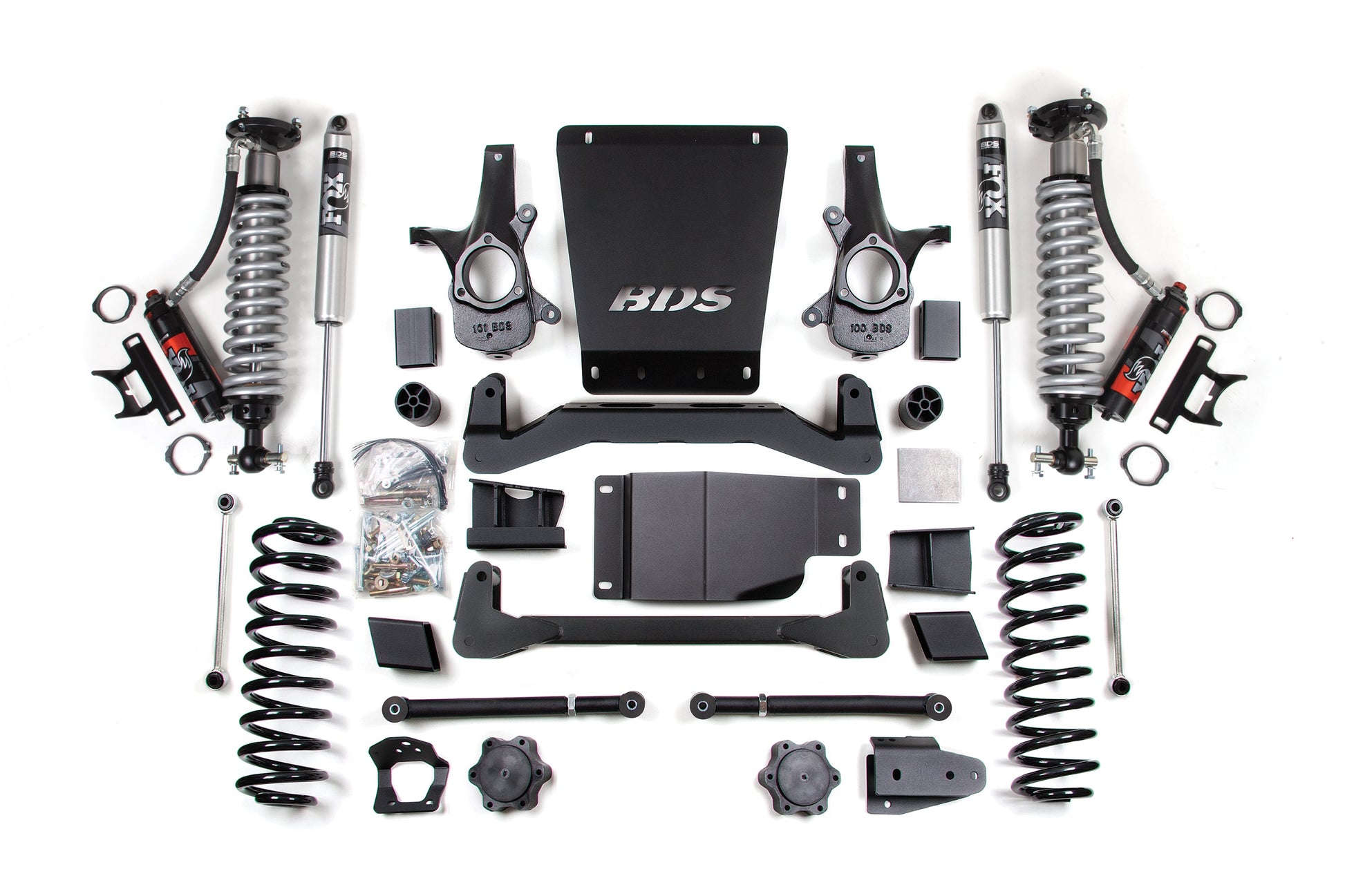 BDS Suspension 6 Inch Lift Kit | FOX 2.5 Performance Elite Coil-Over | Chevy/GMC Avalanche, Surburban, Tahoe, or Yukon 1500 (07-14) 4WD - Trucks R Us
