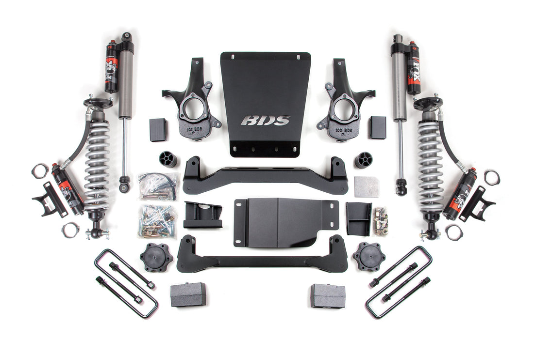 4 Inch Lift Kit | FOX Performance Elite Coil-Over | Chevy Silverado or GMC Sierra 1500 (07-13) 4WD - Trucks R Us