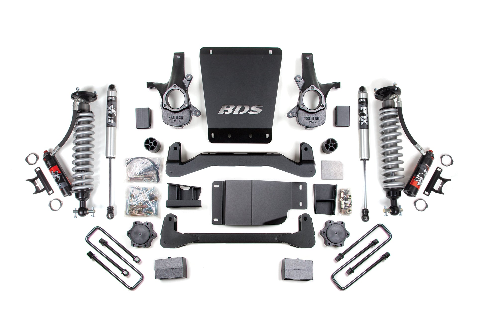 4 Inch Lift Kit | FOX Performance Elite Coil-Over | Chevy Silverado or GMC Sierra 1500 (07-13) 4WD - Trucks R Us