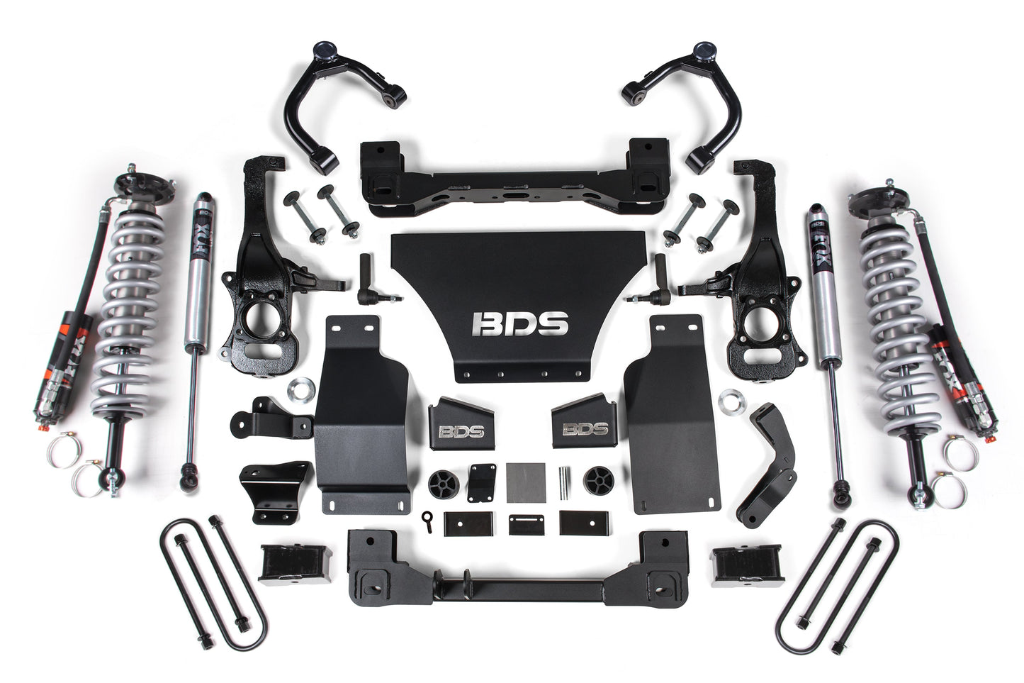 BDS Suspension 4 Inch Lift Kit | FOX 2.5 Performance Elite Coil-Over | Chevy Silverado or GMC Sierra 1500 (25-26) 4WD | Gas