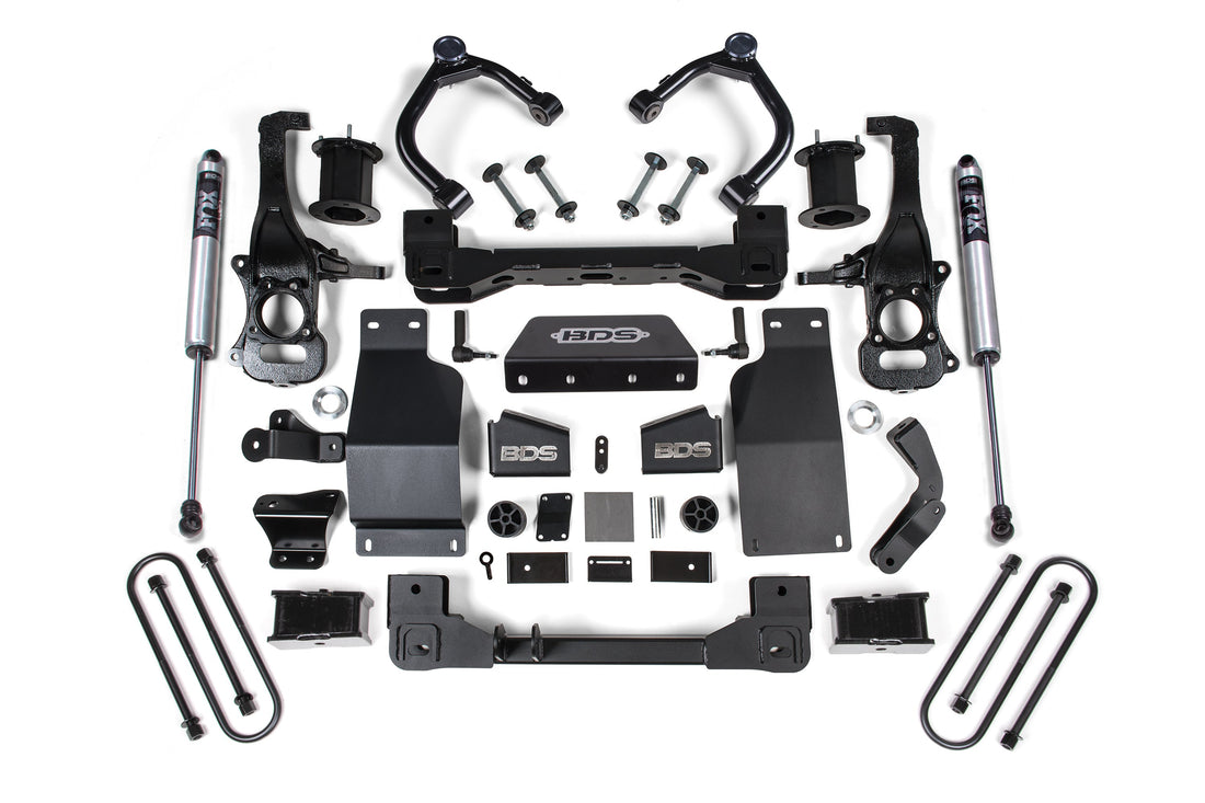 BDS Suspension 4 Inch Lift Kit | Chevy Silverado or GMC Sierra 1500 (2025) 4WD | Diesel - Trucks R Us