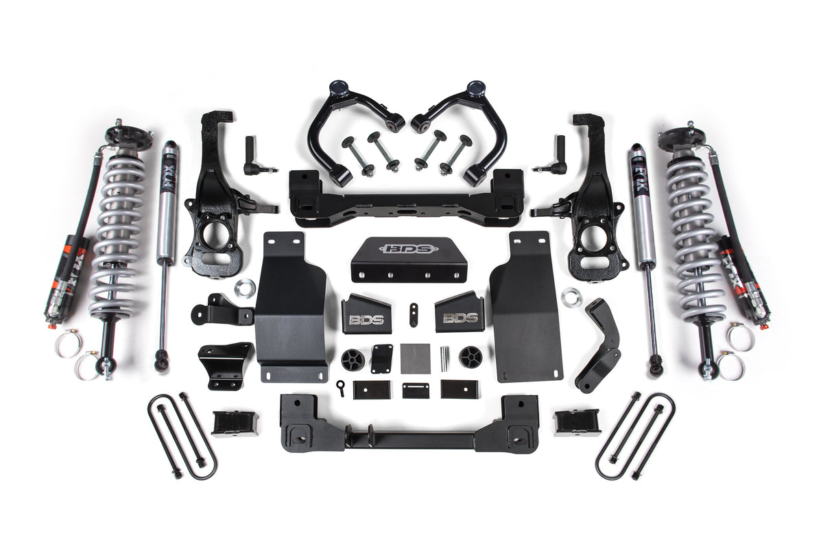 4 Inch Lift Kit | FOX 2.5 Performance Elite Coil-Over | Chevy Silverado or GMC Sierra 1500 (25-26) 4WD | Diesel - Trucks R Us
