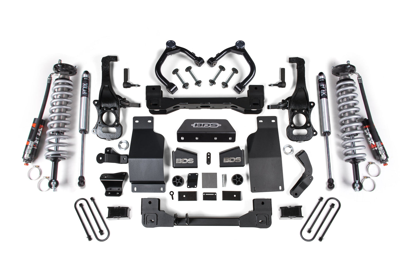 BDS Suspension 4 Inch Lift Kit | FOX 2.5 Performance Elite Coil-Over | Chevy Silverado or GMC Sierra 1500 (25-26) 4WD | Diesel