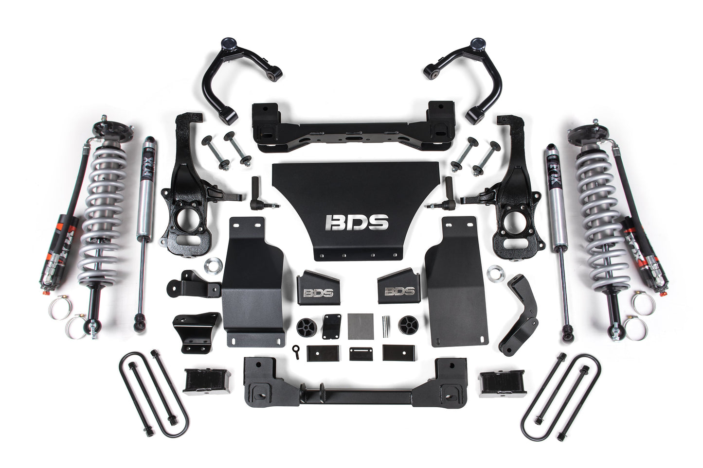 BDS Suspension 2.5 Inch Lift Kit | FOX 2.5 Performance Elite Coil-Over | Chevy Trail Boss or GMC AT4 1500 (25-26) 4WD | Gas