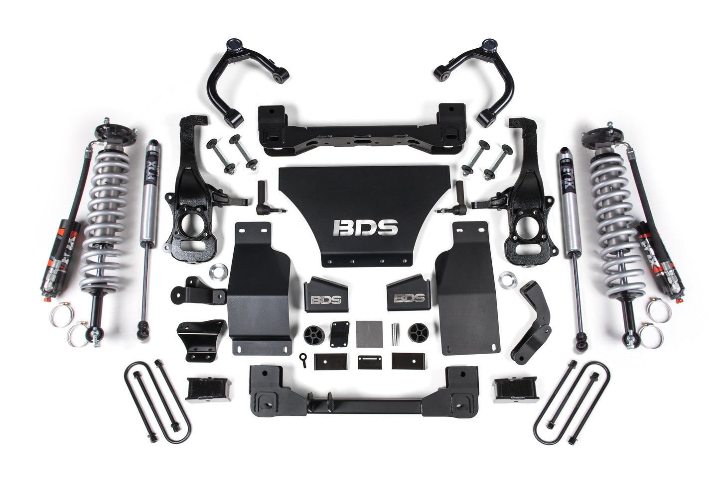 BDS Suspension 2.5 Inch Lift Kit | FOX 2.5 Performance Elite Coil-Over | Chevy Trail Boss or GMC AT4 1500 (25-26) 4WD | Diesel