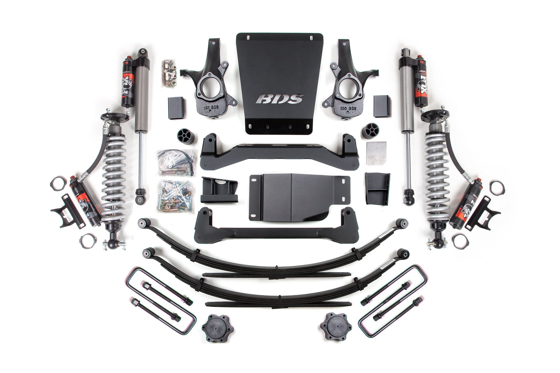 4 Inch Lift Kit | FOX Performance Elite Coil-Over | Chevy Silverado or GMC Sierra 1500 (07-13) 4WD - Trucks R Us