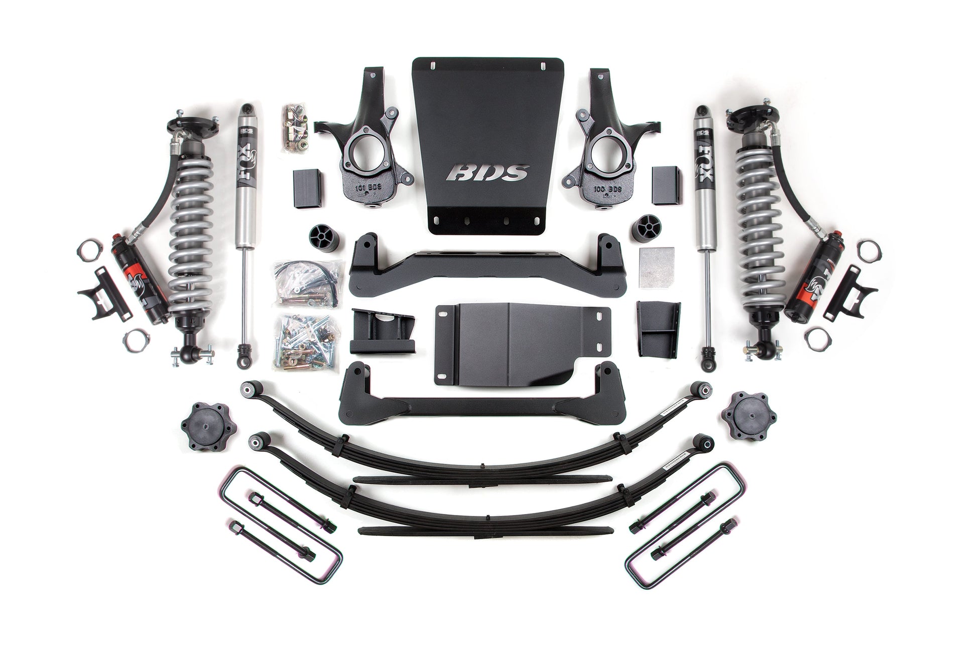 4 Inch Lift Kit | FOX Performance Elite Coil-Over | Chevy Silverado or GMC Sierra 1500 (07-13) 4WD - Trucks R Us