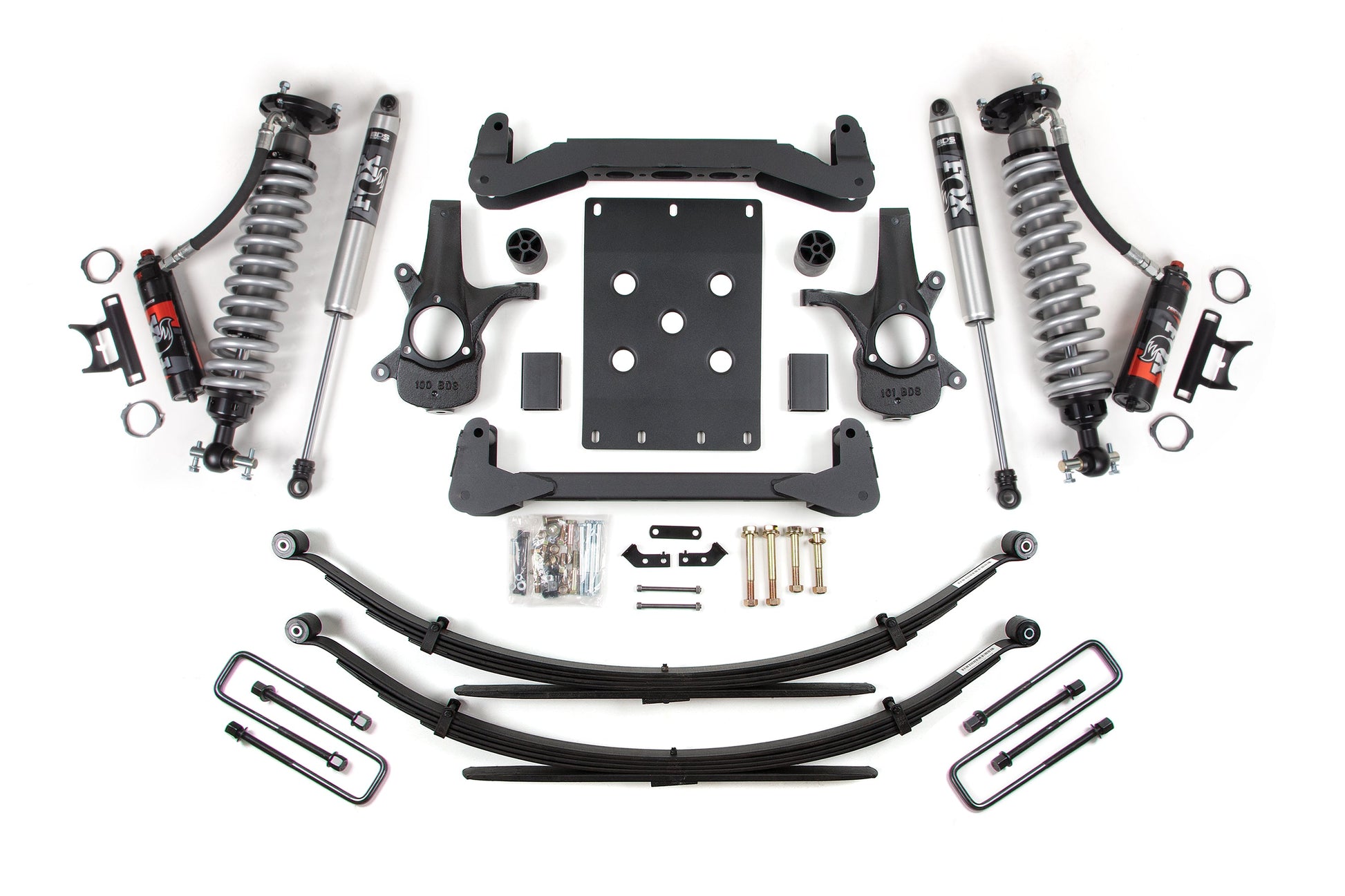 4 Inch Lift Kit | FOX Performance Elite Coil-Over | Chevy Silverado or GMC Sierra 1500 (07-13) 2WD - Trucks R Us