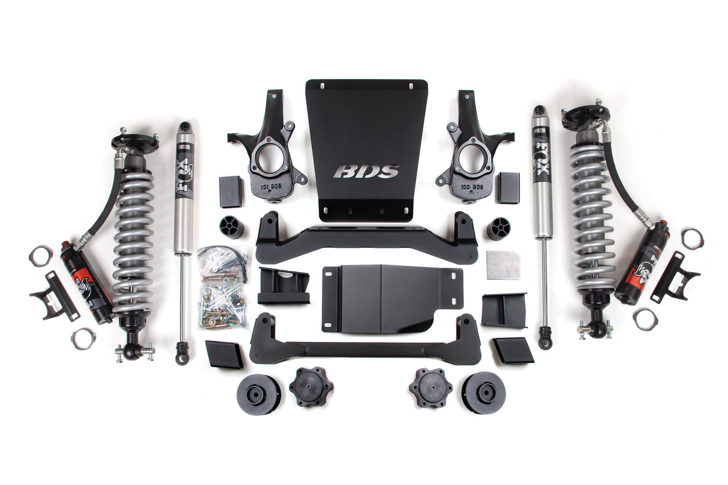 BDS Suspension 4 Inch Lift Kit | FOX 2.5 Performance Elite Coil-Over | Chevy/GMC Avalanche, Surburban, Tahoe, or Yukon 1500 (07-14) 4WD - Trucks R Us
