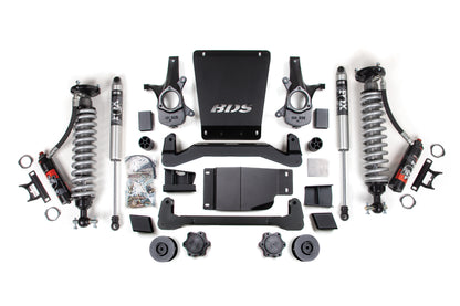 BDS Suspension 4 Inch Lift Kit | FOX 2.5 Performance Elite Coil-Over | Chevy/GMC Avalanche, Surburban, Tahoe, or Yukon 1500 (07-14) 4WD