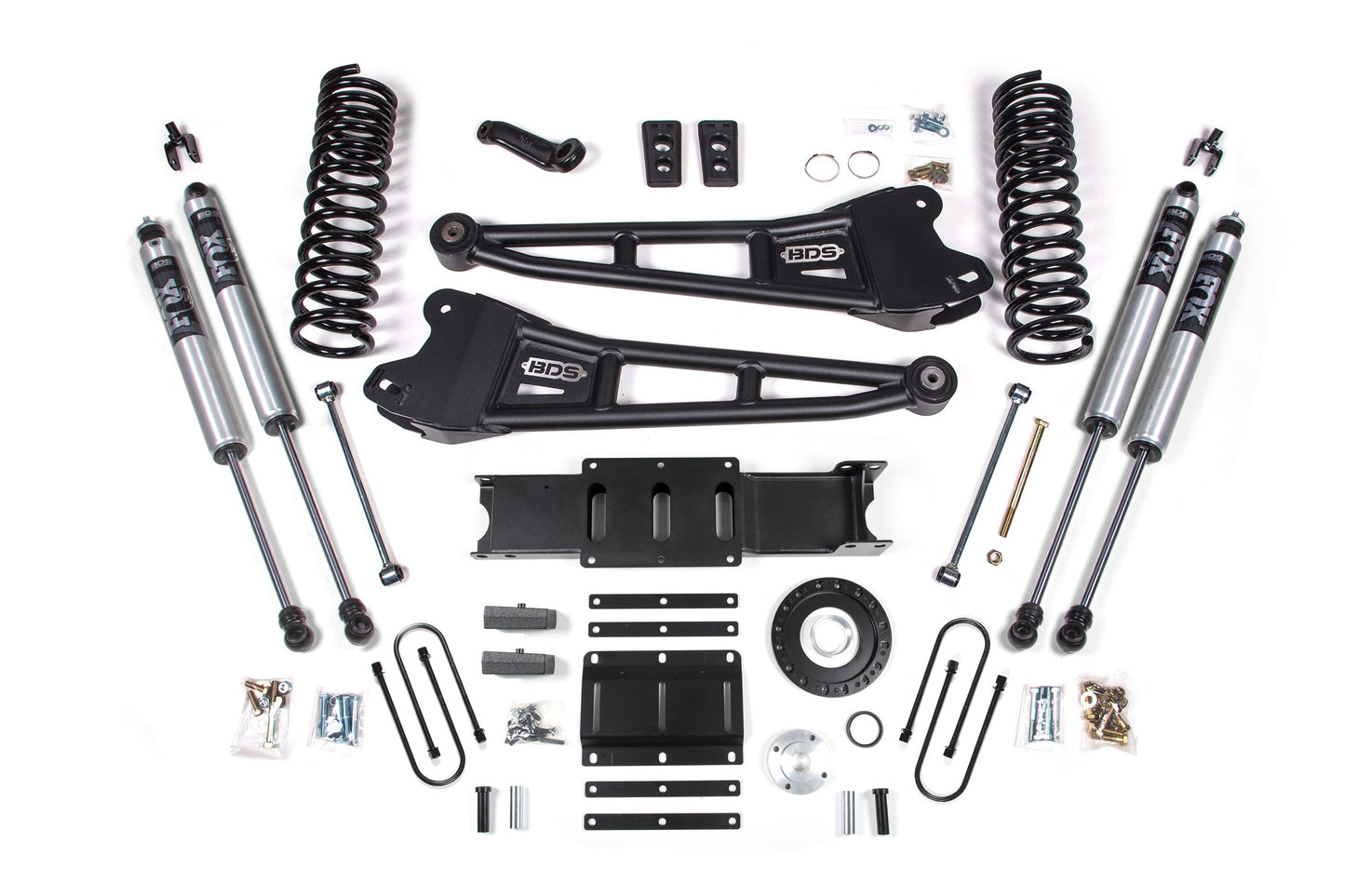 BDS Suspension 6 Inch Lift Kit w/ Radius Arm | Ram 3500 (13-18) 4WD | Diesel