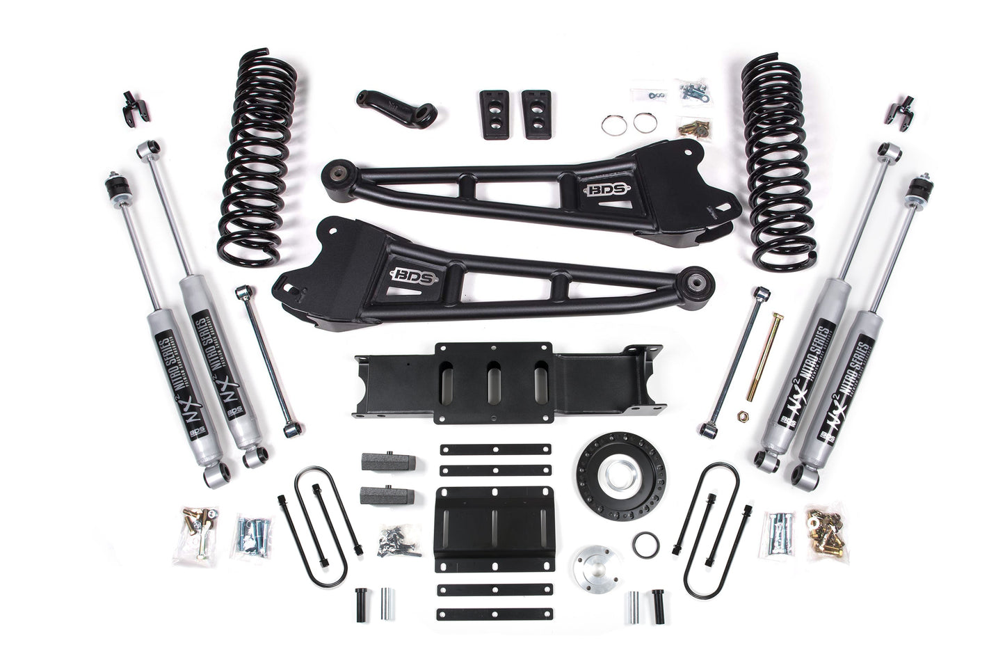 BDS Suspension 6 Inch Lift Kit w/ Radius Arm | Ram 3500 (13-18) 4WD | Diesel