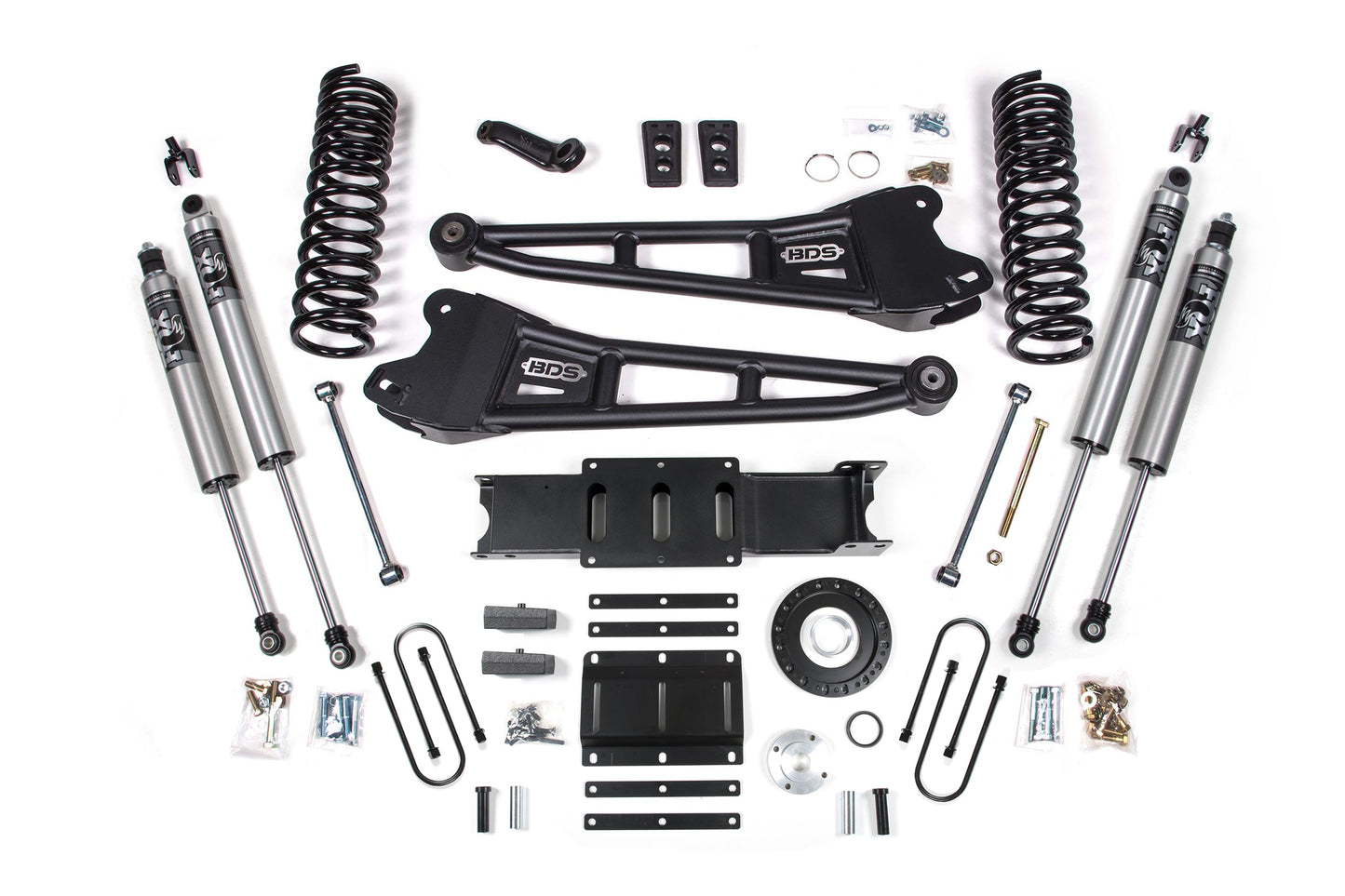 BDS Suspension 6 Inch Lift Kit w/ Radius Arm | Ram 3500 (13-18) 4WD | Diesel