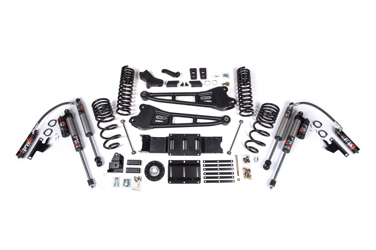 BDS Suspension 6 Inch Lift Kit w/ Radius Arms | Extended Travel | Ram 2500 (25-27) 4WD | Diesel